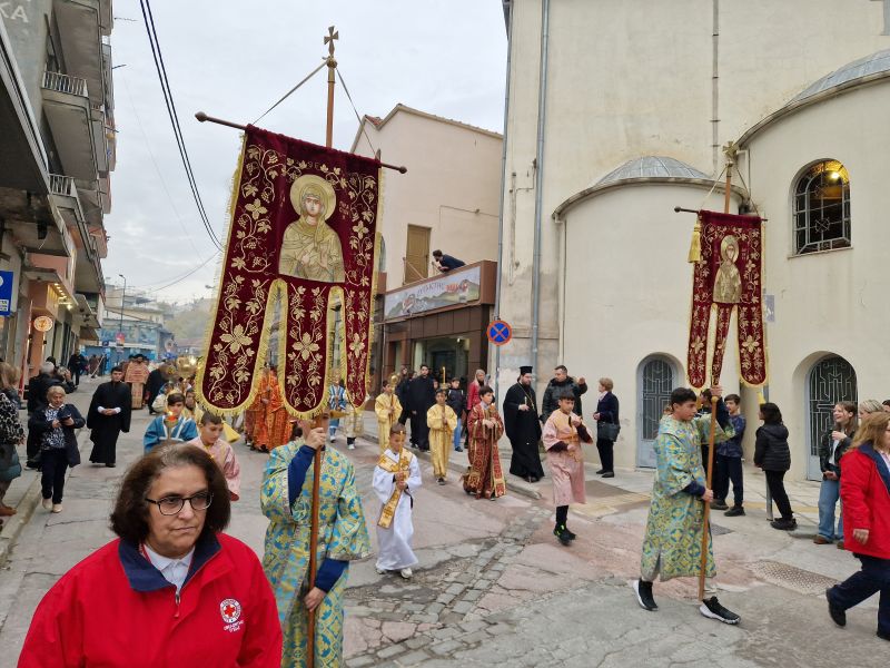 Η εορτή της Αγίας Βαρβάρας στη Δράμα